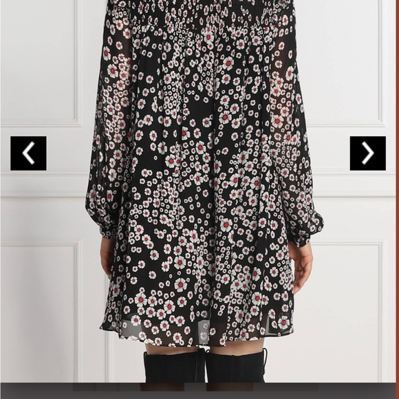 New w tags long sleeves dress by Kooples size 3 (L) mixed flower print - Picture 5 of 5